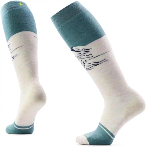 Smartwool Women's Snowboard Targeted Cushion Valley Sunset Over The Calf Socks