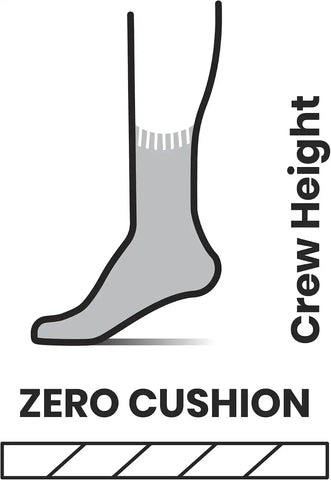 Smartwool Unisex Hike Classic Edition Zero Cushion Liner Crew Socks