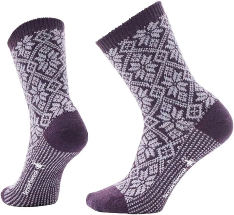 Smartwool Unisex Everyday Traditional Snowflake Crew Socks