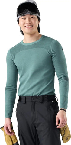 SmartWool Men's Intraknit Thermal Merino Base Layer Crew, Lightweight, Breathable Merino Wool Long Sleeve Active Shirt