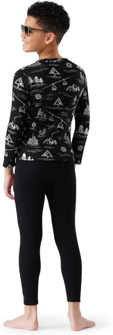 Smartwool Kid's Classic Thermal Merino Base Layer Crew for Boys and Girls