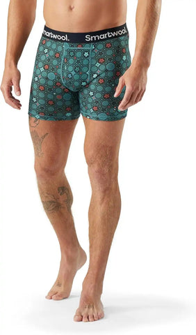 Smartwool Men's Merino Print Boxer Brief Boxed