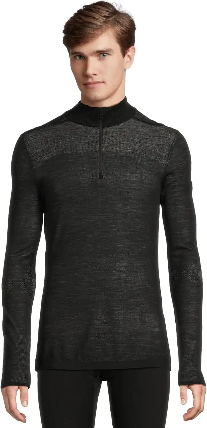 Smartwool Men's Intraknit Thermal Merino Base Layer 1/4 Zip