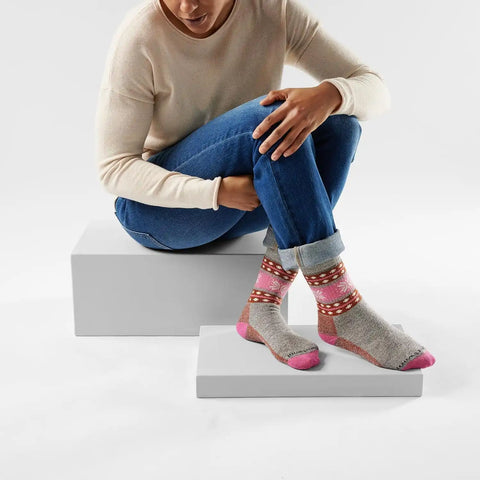 Smartwool Unisex Everyday Snowflake Dream Crew Socks