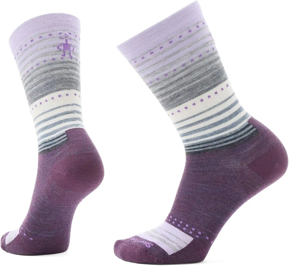 Smartwool Unisex Everyday Stitch Stripe Crew Socks