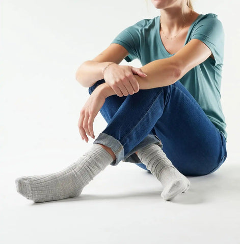 Smartwool Women's Women's Everyday Slouchy Rib Tall Crew Socks Multipack