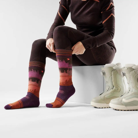 Smartwool Women's Snowboard Full Cushion Twilight Vista Over The Calf Socks