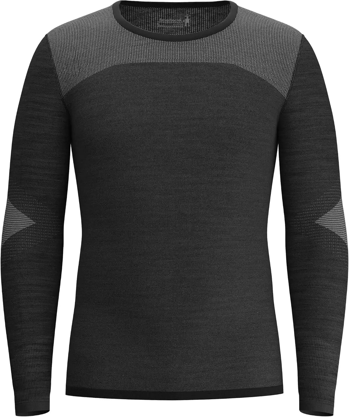 SmartWool Men's Intraknit Thermal Merino Base Layer Crew, Lightweight, Breathable Merino Wool Long Sleeve Active Shirt