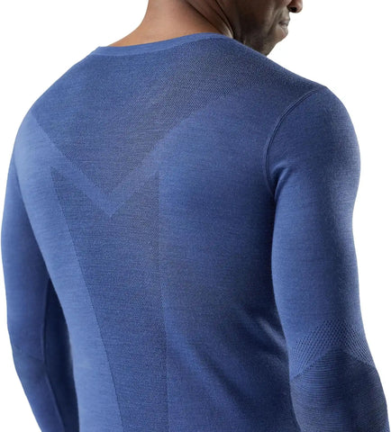 SmartWool Men's Intraknit Thermal Merino Base Layer Crew, Lightweight, Breathable Merino Wool Long Sleeve Active Shirt