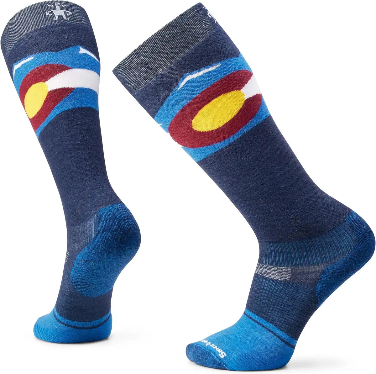 Smartwool Snowboard Colorado Targeted Cushion Over The Calf Socks For Men and Women