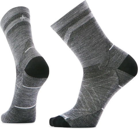 Smartwool Men's Run Zero Cushion Mid Crew Pattern Socks